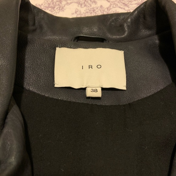 Iro leather jacket - Picture 4 of 5